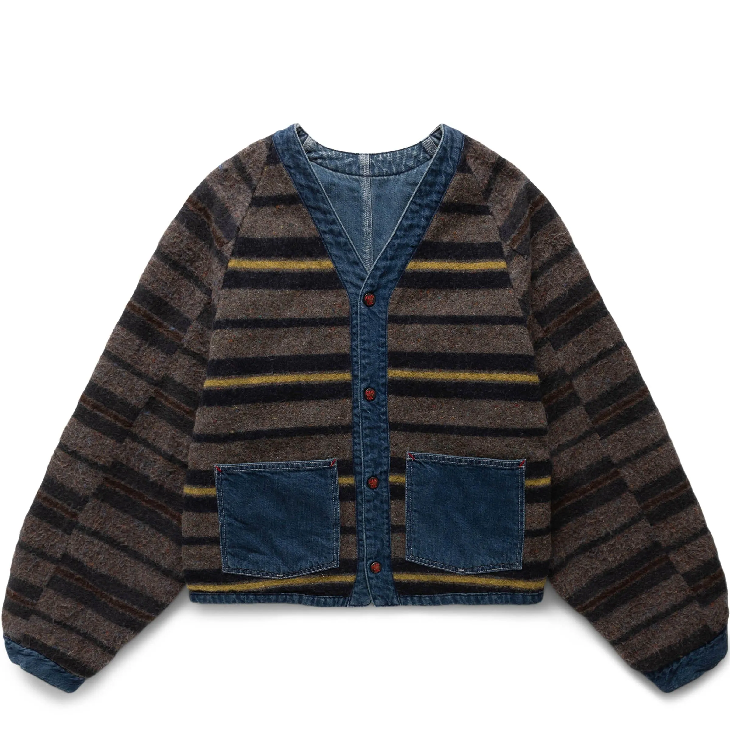 11.5OZ DENIM RAINBOWY LINING RAILROAD JACKET