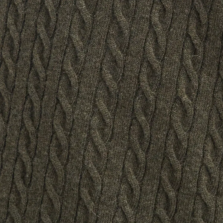Barbour Ramsden Half Zip Knitted Jumper - Ivy Green