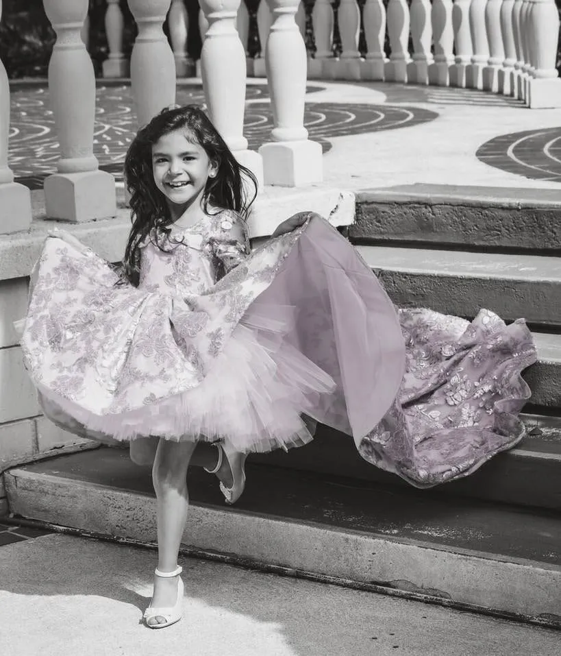 Flower Girls' Dresses / Glamorous Long Sleeve