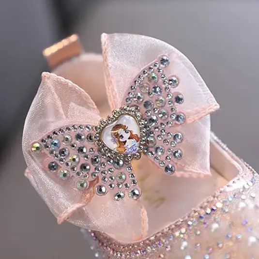 Girls Princess Shoes Sequined Mary Jane Shoes Special Occasions, Weddings, Parties