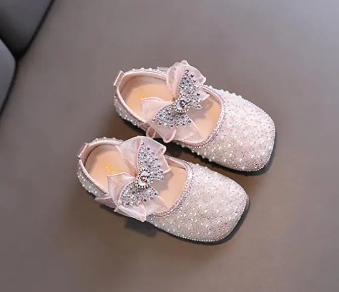 Girls Princess Shoes Sequined Mary Jane Shoes Special Occasions, Weddings, Parties