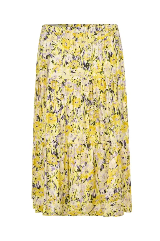 Lollys Laundry Morning Midi Skirt - Flower Print