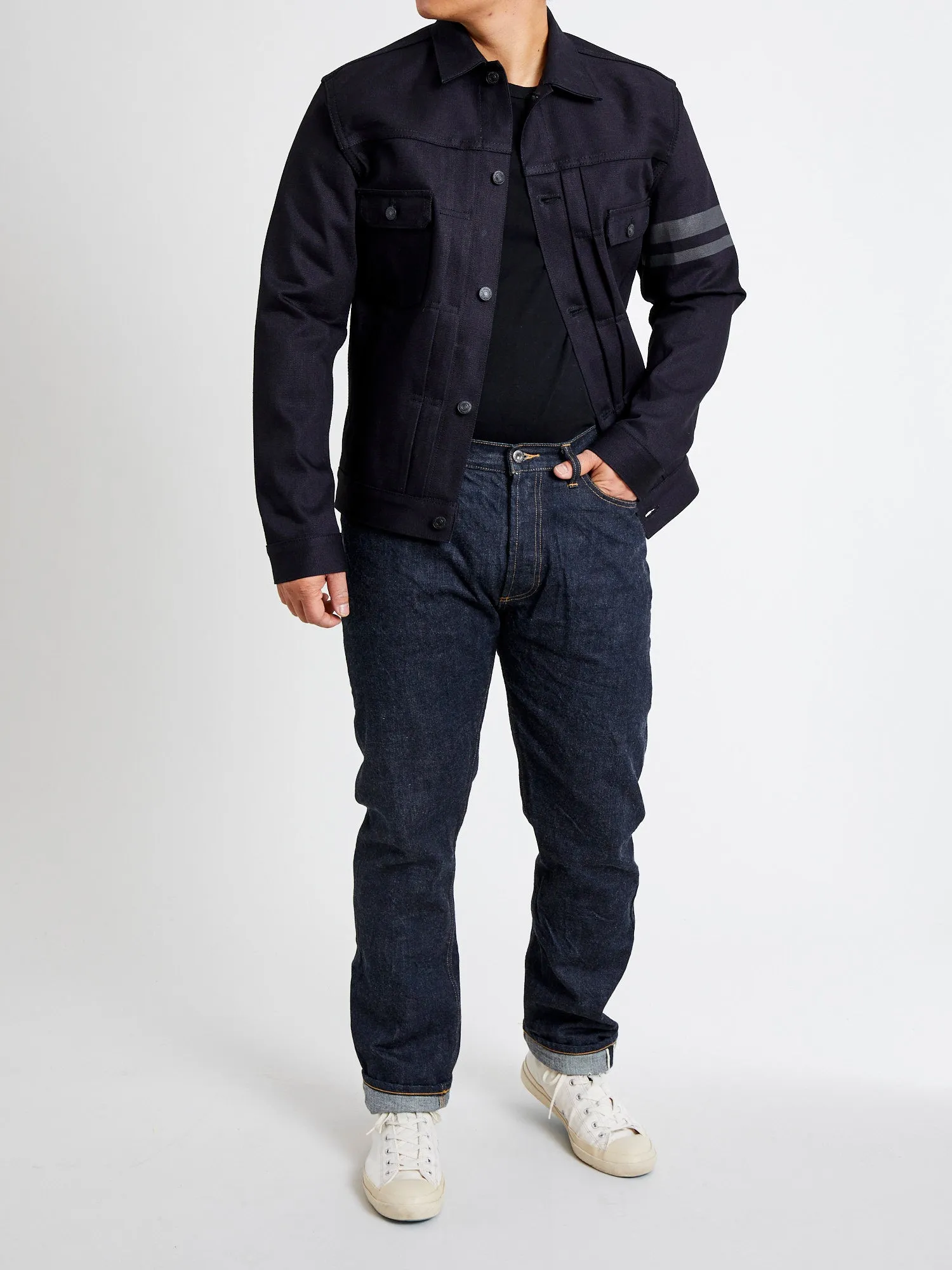 "Nightshade" 15.7oz Selvedge Type-2 Denim Jacket