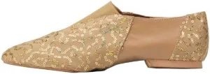 Sequin Jazz Shoe GS5 (Child 1 (M), Tan)