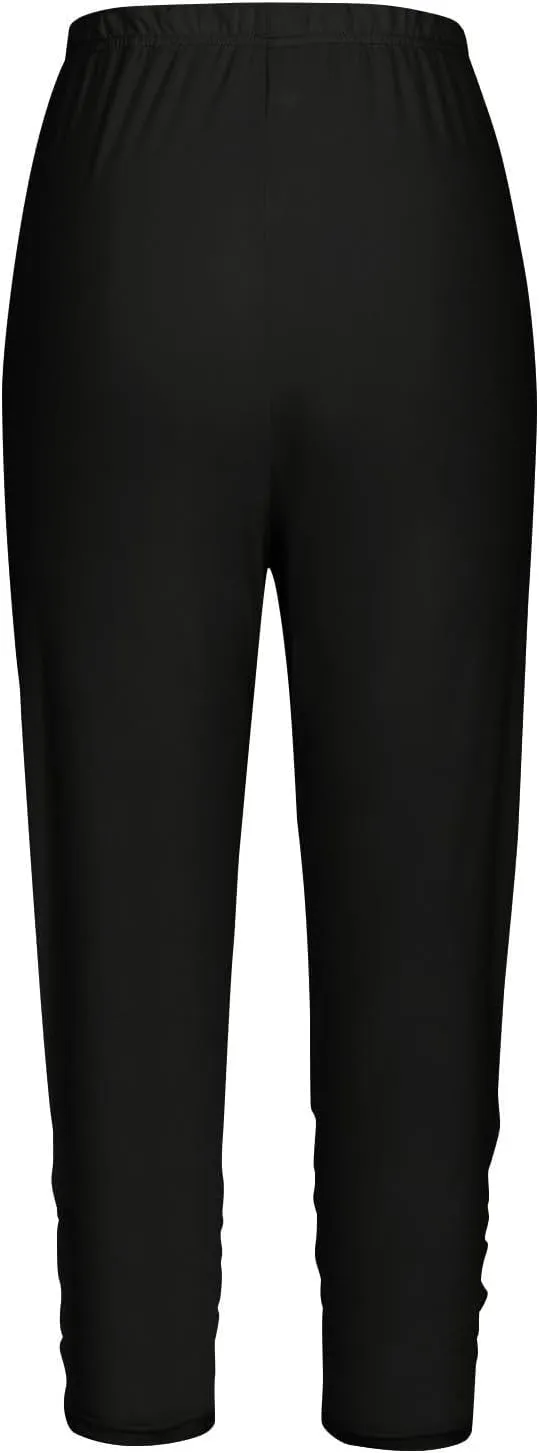 Teen Girls Long Leggings Stretchy Gym Workout Yoga Leggings with Pockets Kids Girls Stretchy High Waist Tights Bottoms
