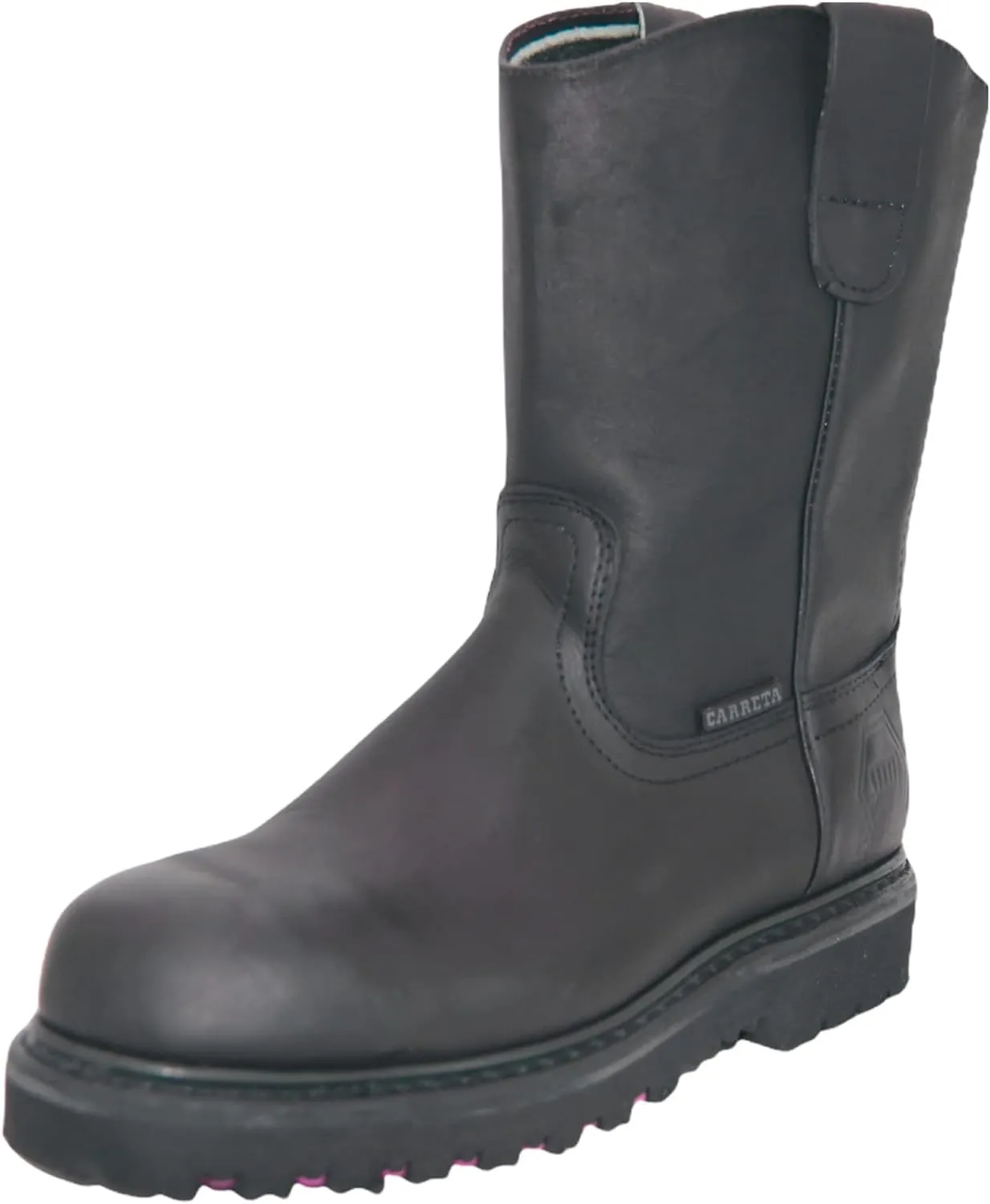 The Western Shops Men's 9" Pull-On Genuine Leather Work Boot