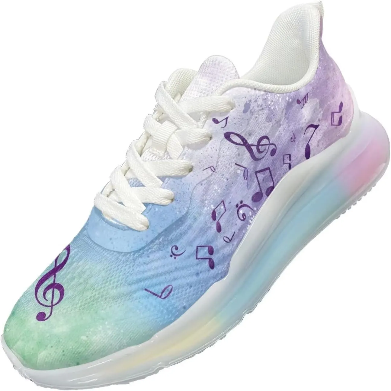 Women's Air Cushion Running Shoes Non Slip Sports Tennis Fitness Sneaker Breathable Outdoor Workout Footwear US6-11