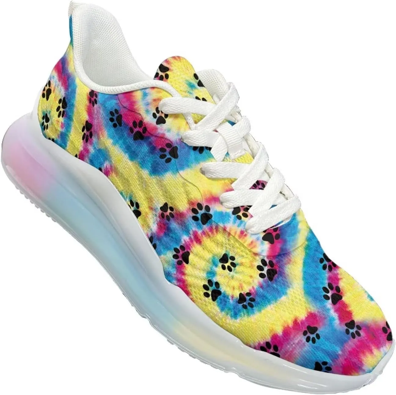 Women's Air Cushion Running Shoes Non Slip Sports Tennis Fitness Sneaker Breathable Outdoor Workout Footwear US6-11