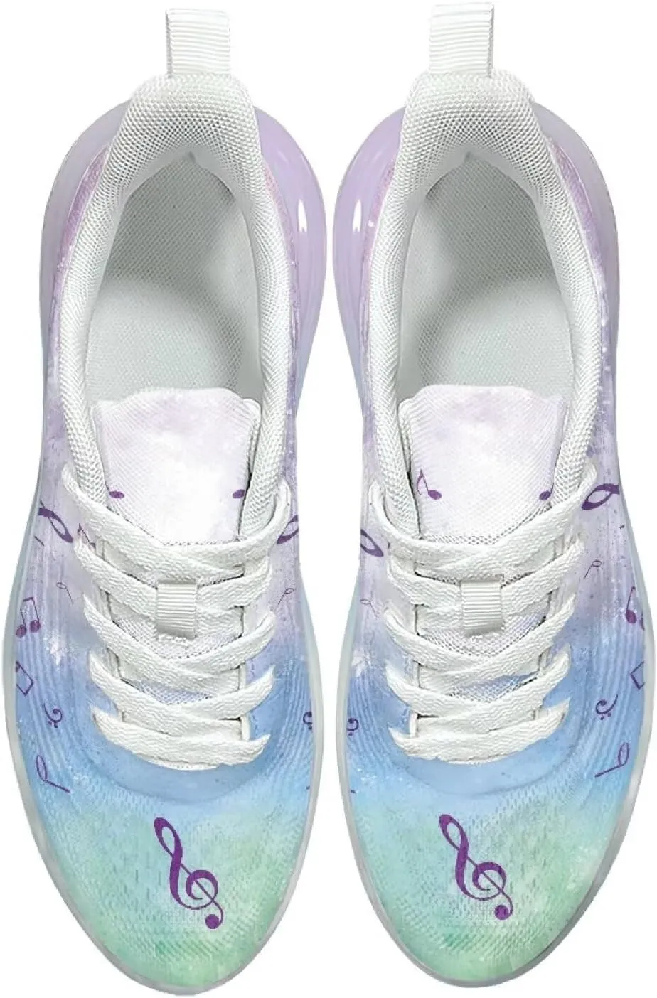 Women's Air Cushion Running Shoes Non Slip Sports Tennis Fitness Sneaker Breathable Outdoor Workout Footwear US6-11
