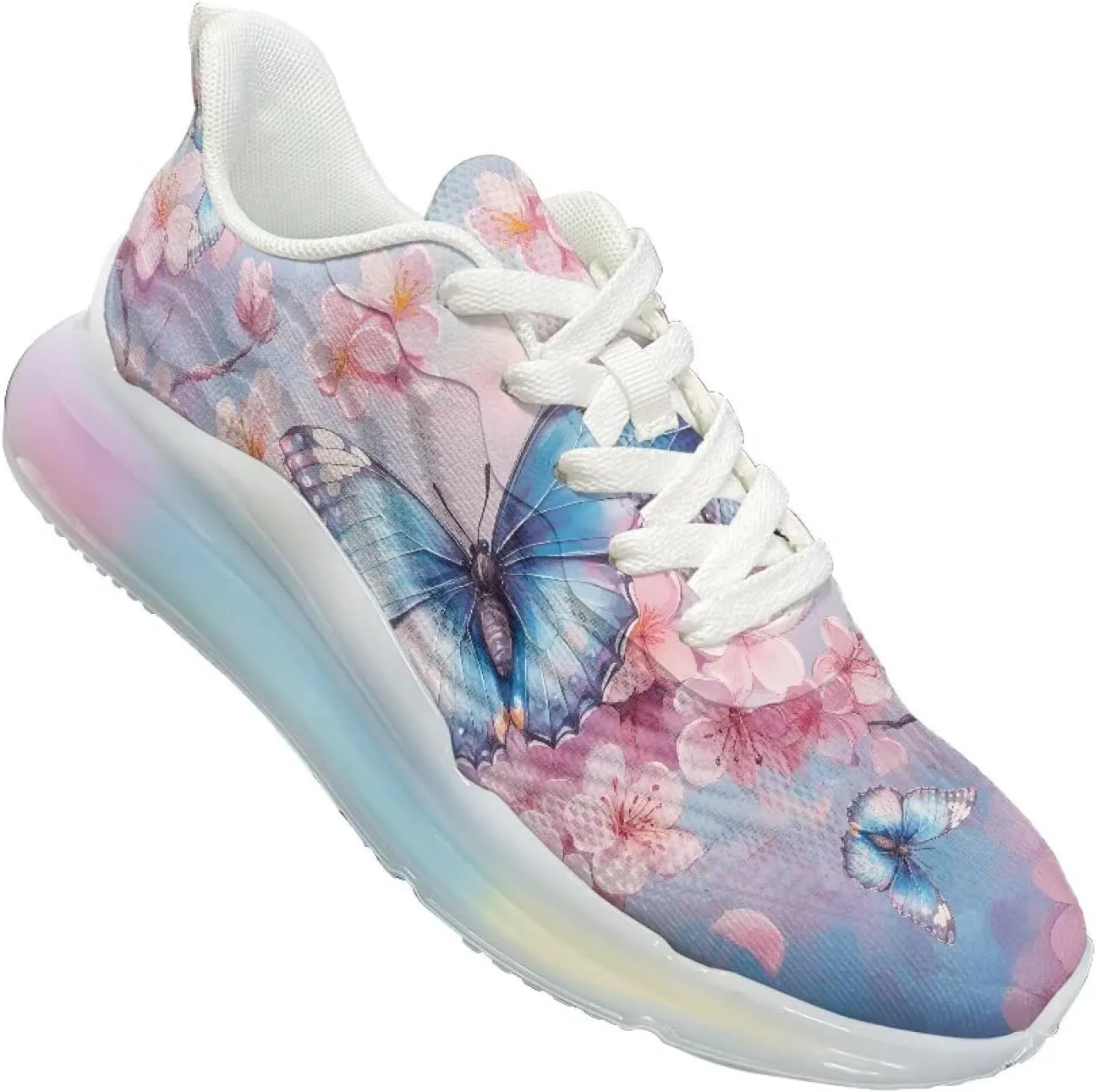 Women's Air Cushion Running Shoes Non Slip Sports Tennis Fitness Sneaker Breathable Outdoor Workout Footwear US6-11