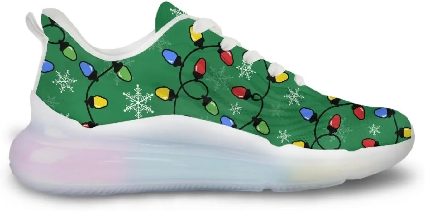 Women's Shoes Breathable Comfortable Lightweight Running Sneaker Non-Slip Air Cushion Footwear Walking Shoes Women US 6-11